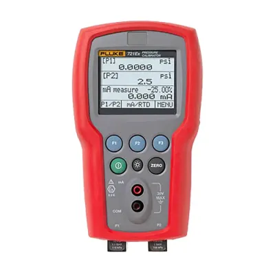 Fluke 721EX-1603 Intrinsically Safe Dual Sensor Precision Pressure Calibrator, 16/300 psi
