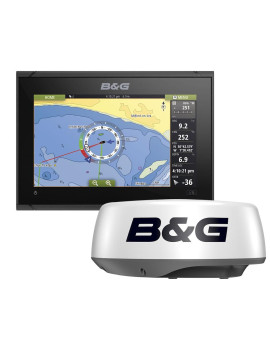 B&G Vulcan 9 FS 9-Inch Multifunction Sailing Chartplotter with HALO20 Radar