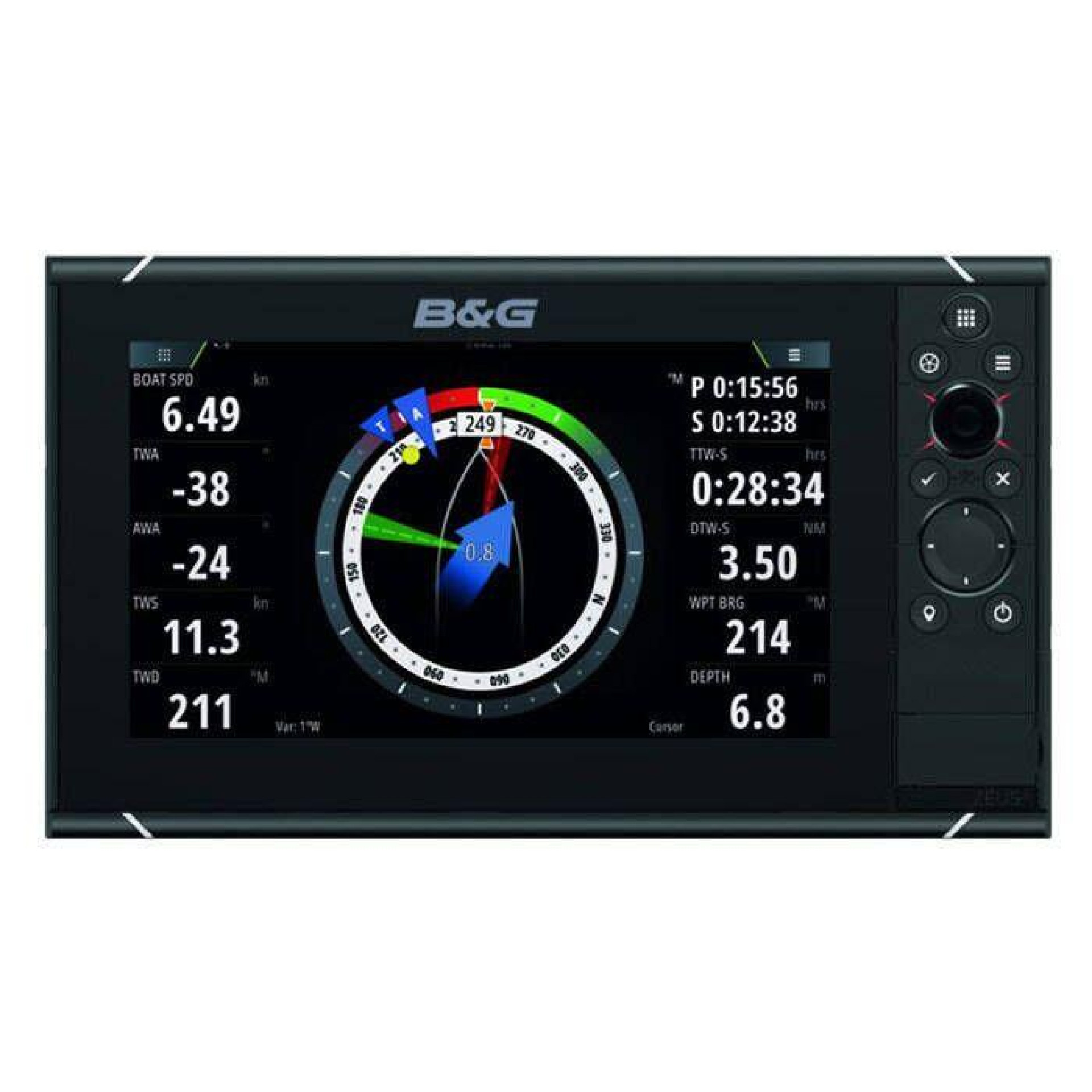 B&G Zeus3 7 Multifunction Touchscreen Display Chartplotter