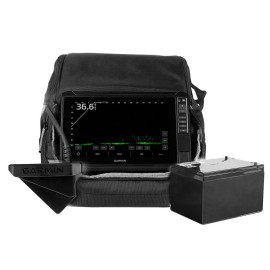 Garmin ECHOMAP UHD2 93sv LiveScope Plus Ice Fishing Bundle LI