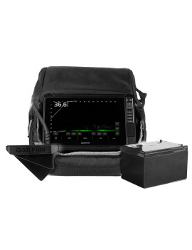 Garmin ECHOMAP UHD2 93sv LiveScope Plus Ice Fishing Bundle LI