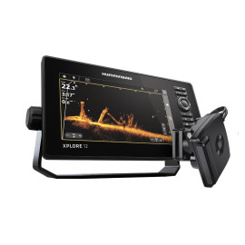 Humminbird XPLORE 12 CHIRP MEGA SI Fish Finder/Chartplotter and MEGA Live 2 Imaging Transducer Bundle