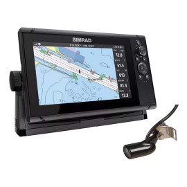 Simrad Cruise 9 Fishfinder/Chartplotter with US Coastal Map and 83/200 Transducer