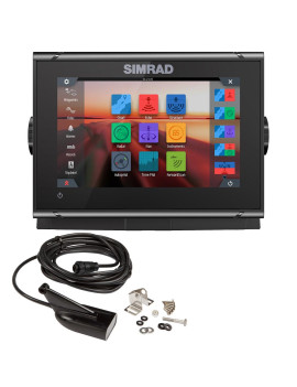 Simrad GO7 XSR Chartplotter/Fishfinder with Active Imaging 3-in-1 & C-MAP DISCOVER