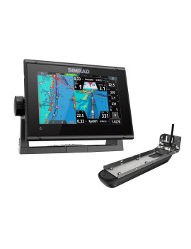 Simrad GO7 XSR Chartplotter/Fishfinder with Active Imaging 3-in-1 & C-MAP DISCOVER