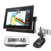 Simrad GO9 XSE Fish Finder/Chartplotter with HDI Transducer, C-MAP DISCOVER Charts, and HALO20 Radar