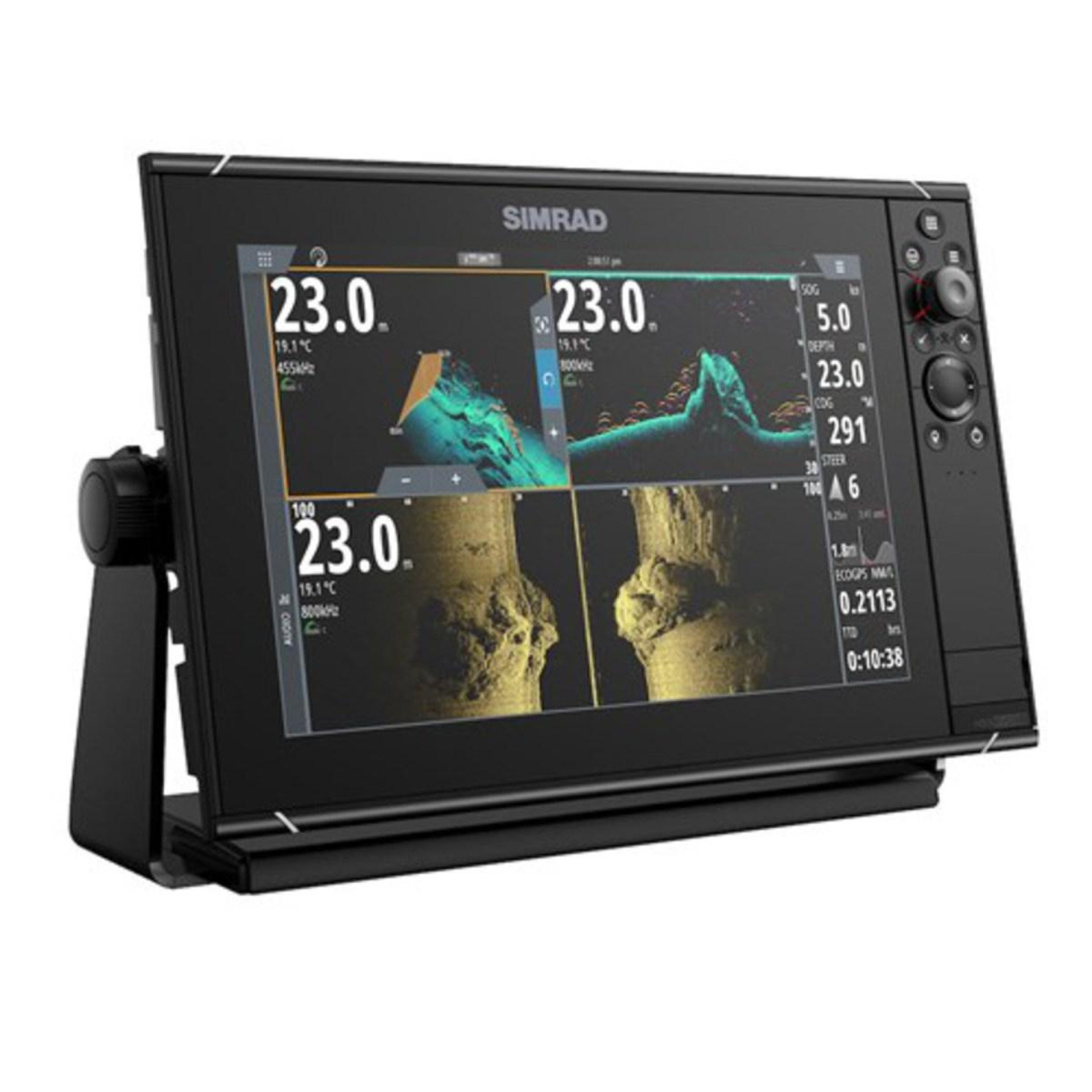 Simrad NSS evo3S Fish Finder/Chartplotter with C-MAP US Enhanced Charts