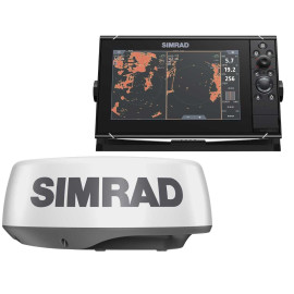 Simrad NSS9 evo3S Radar Bundle with C-MAP Enhanced & HALO20+