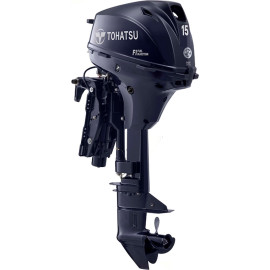2027 Tohatsu MFS15 15HP Remote Outboard Motor 2027 Tohatsu MFS15 15HP Remote Outboard Motor