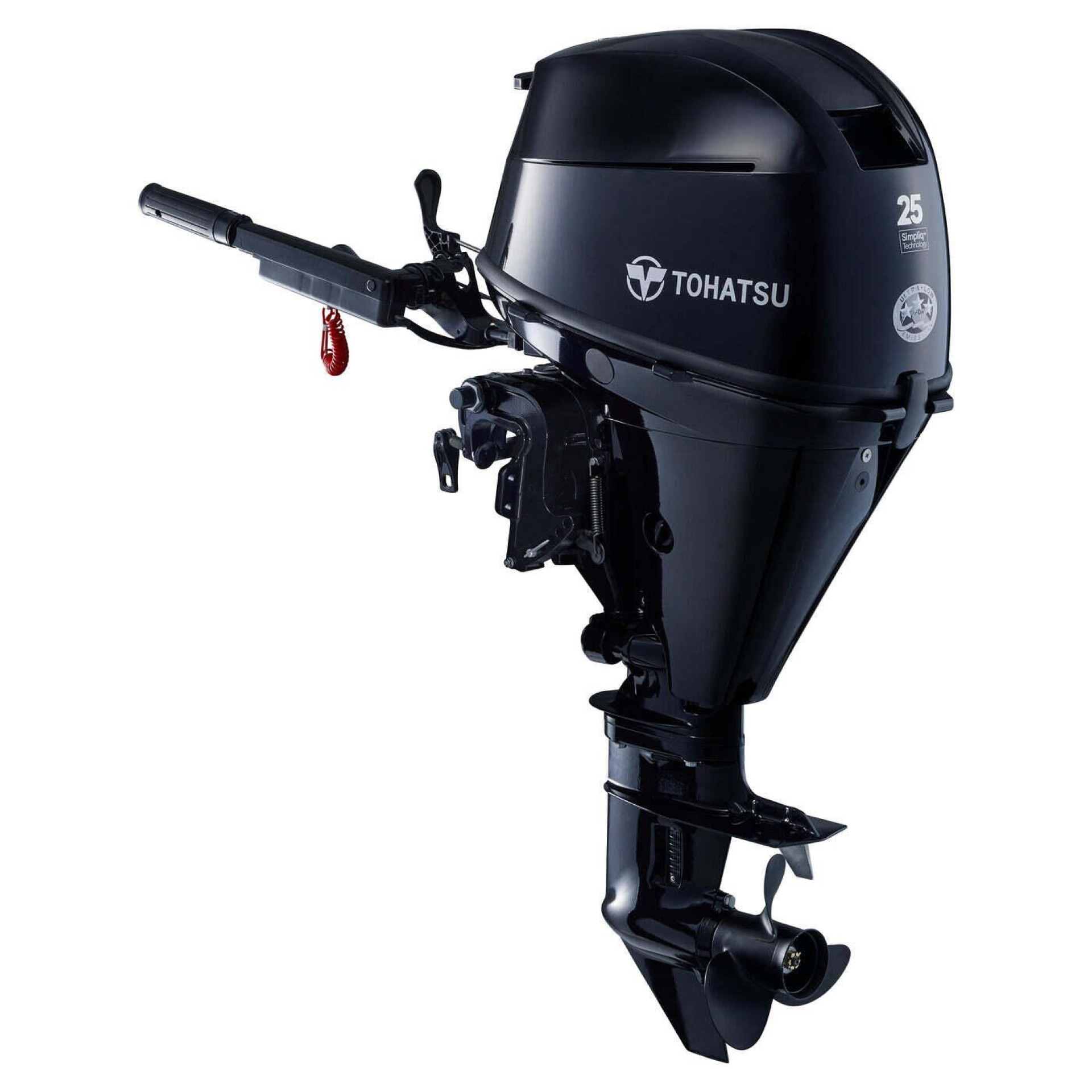 2027 Tohatsu MFS25 25HP Tiller Outboard Motor