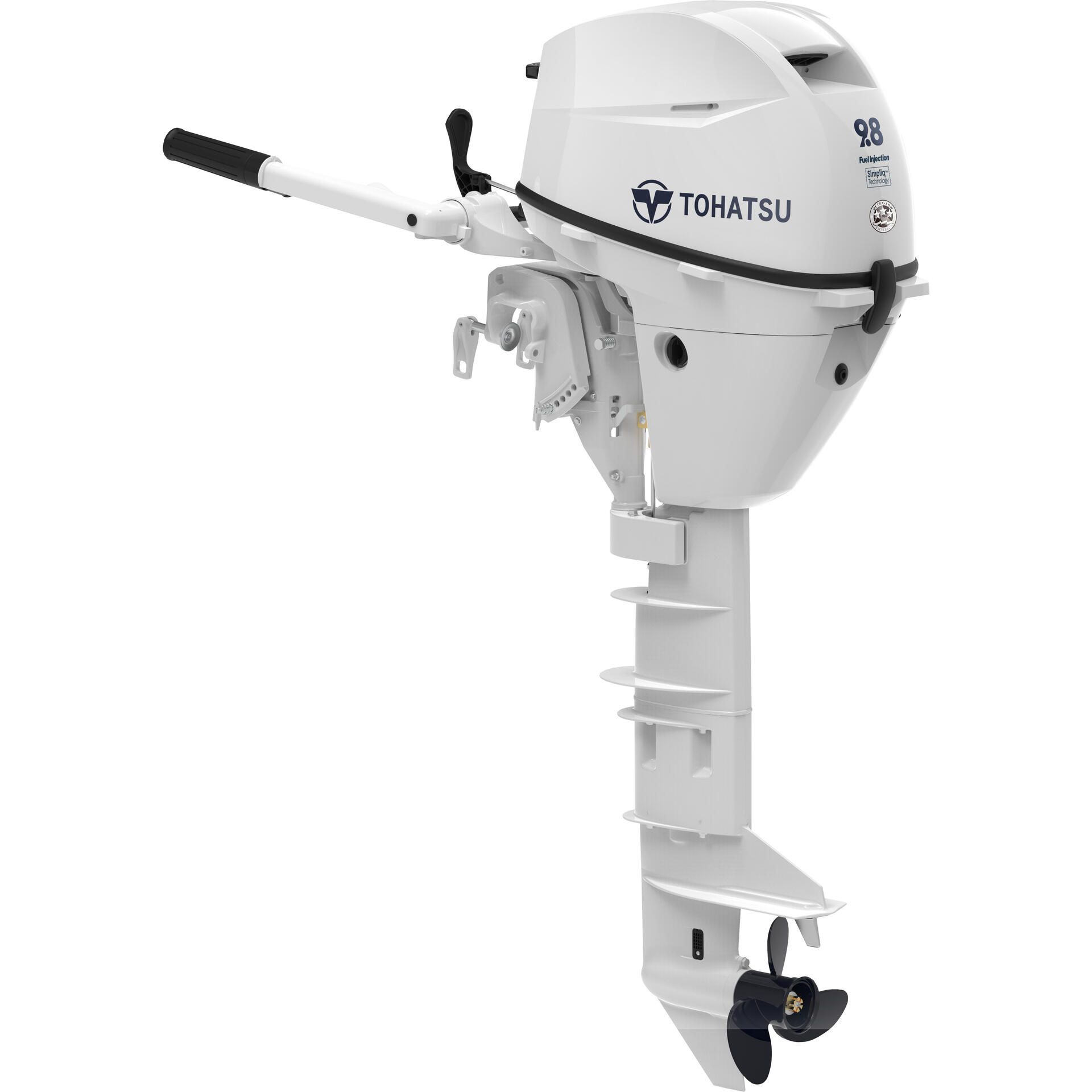2027 Tohatsu MFS9.8C 9.8HP Tiller Outboard Motor