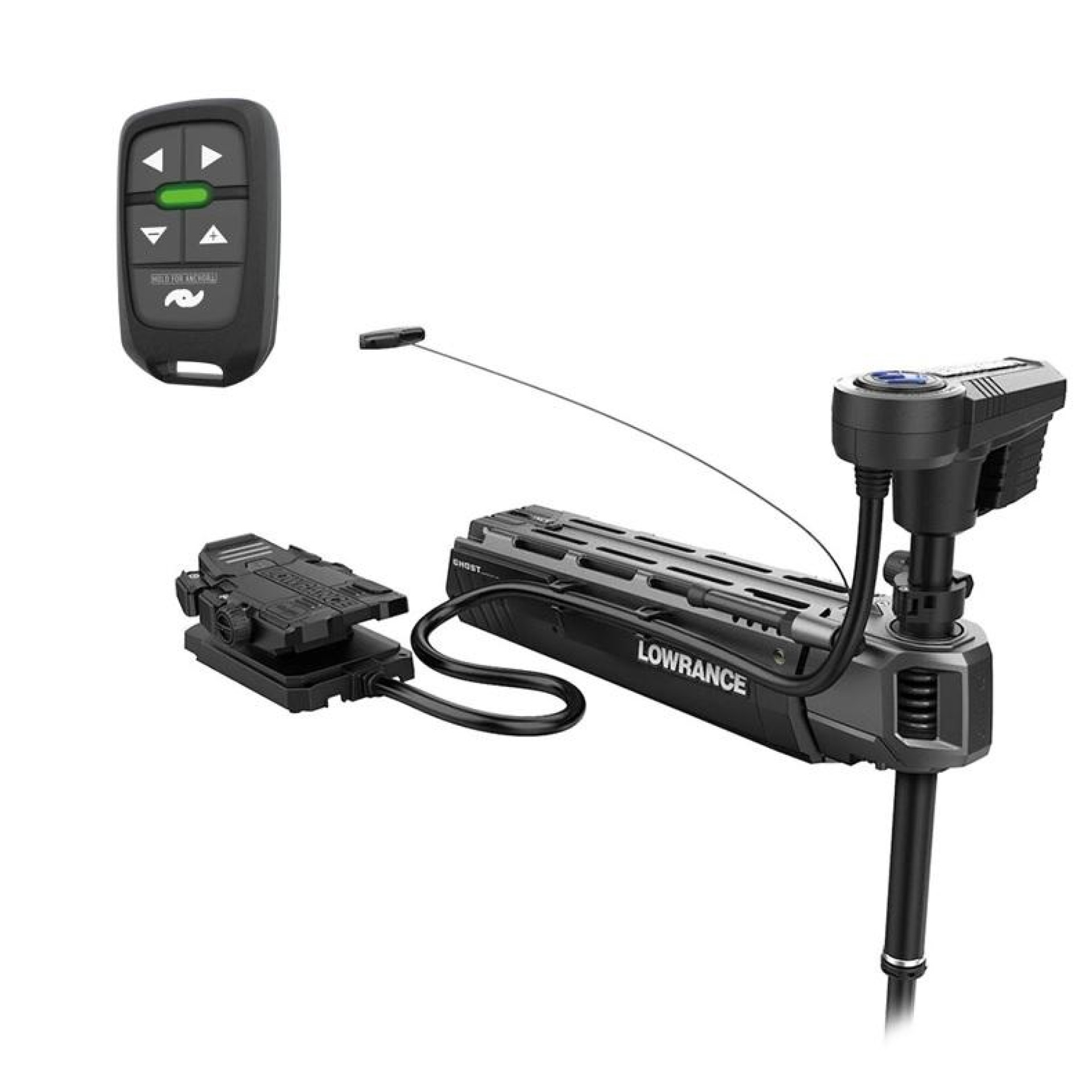 Lowrance Ghost 47" Freshwater Trolling Motor with TMR-1 Remote