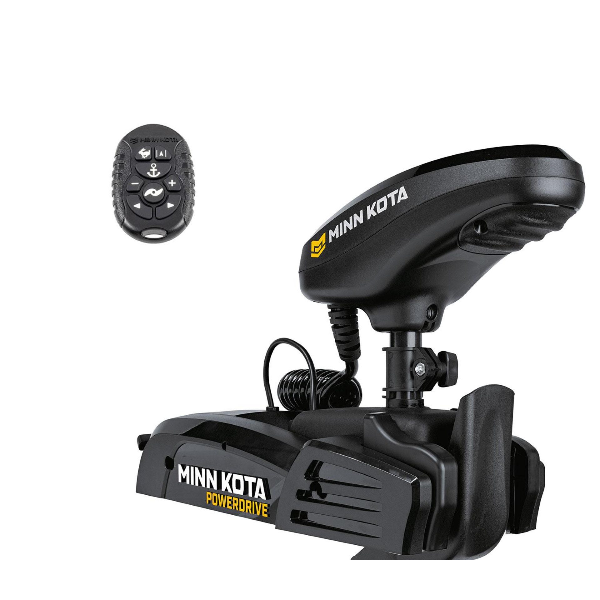 Minn Kota PowerDrive 55 lb 54" Freshwater Bow-Mount Trolling Motor with Dual Spectrum CHIRP & Micro Remote