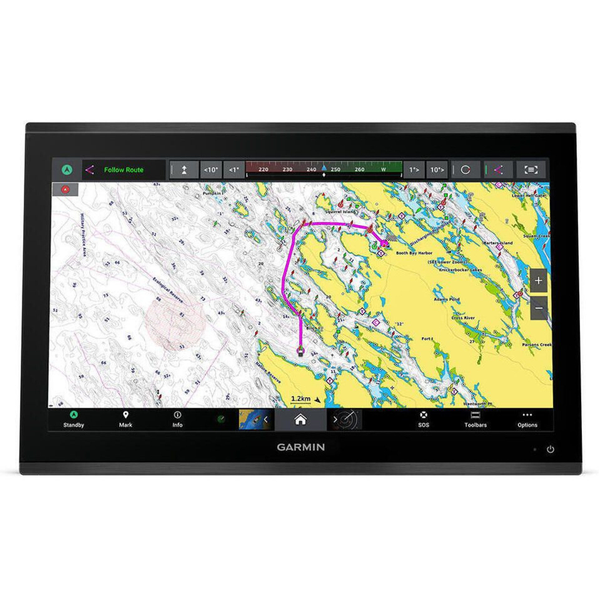 Garmin GPSMAP 9022 Non-Sonar Chartplotter with Worldwide Basemap - 010-02674-00