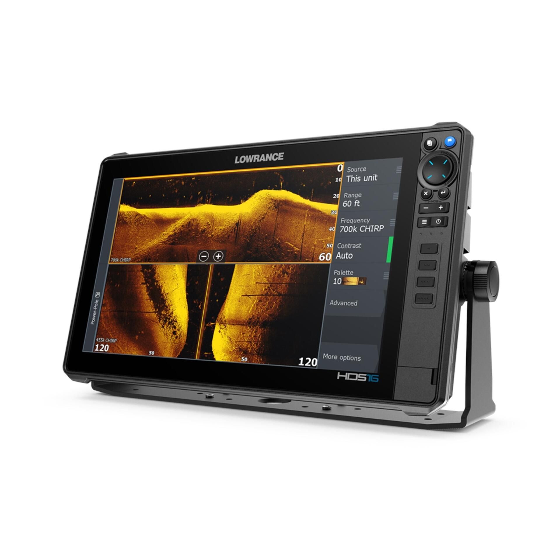 Lowrance HDS PRO 16 Fishfinder GPS Chartplotter with C-MAP DISCOVER OnBoard