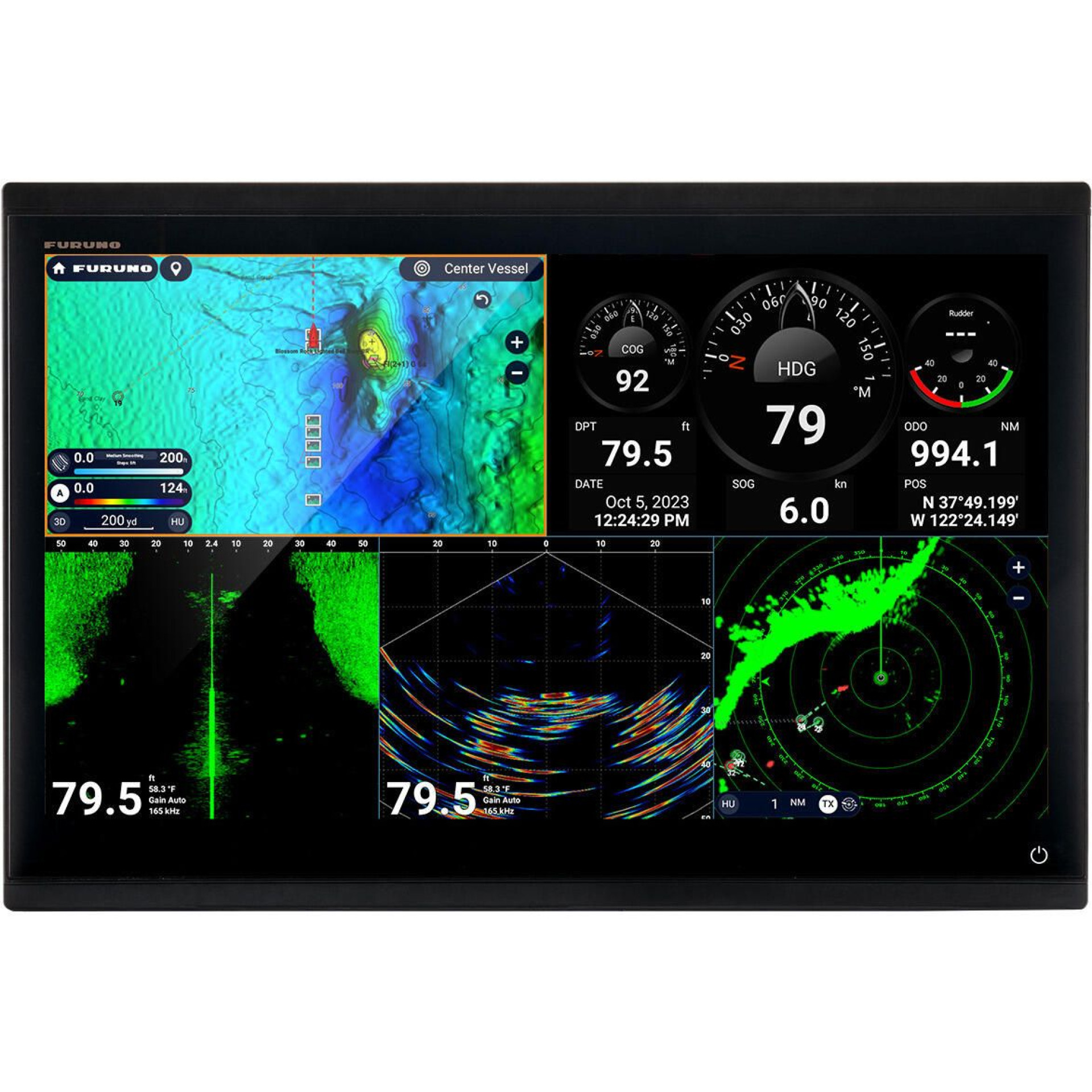 Furuno TZT22X NavNet TZtouchXL 22" Multifunction Display