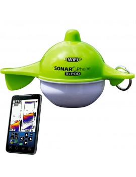 exilar SP100 SonarPhone Wireless Transducer Pod - Castable Sonar System - SP100