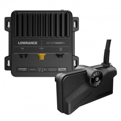 Lowrance ActiveTarget 2 Live Sonar System with Transducer, Module & Mounts - 000-15959-001