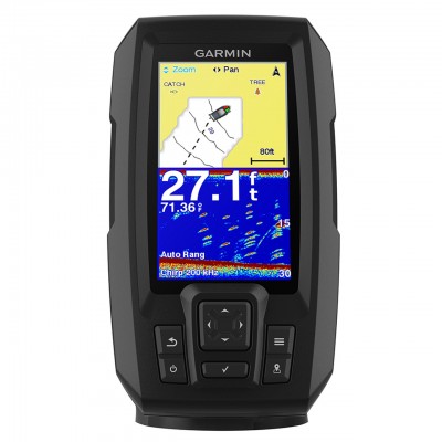 Garmin STRIKER Plus 4 Fishfinder with Dual Beam-TM Transducer - 4.3-inch Color Screen - 010-01870-00