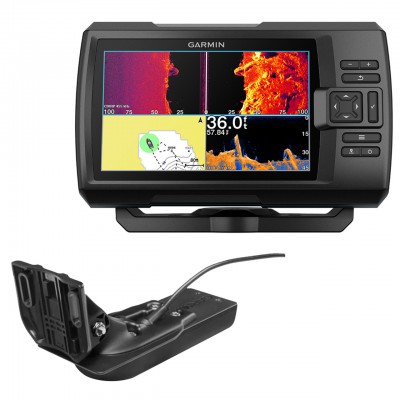 Garmin STRIKER Vivid 7sv Fishfinder with GT52HW-TM Transducer - 7-inch Color Screen - 010-02553-00