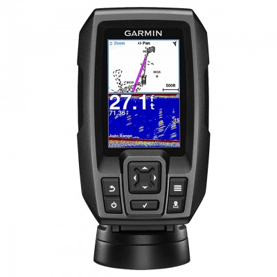 Garmin STRIKER 4 Fishfinder - 3.5" Color Display - Dual Beam 77/200kHz Transducer - 010-01550-00