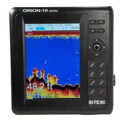 SI-TEX 10" Chartplotter/Sounder Combo w/Internal GPS C-MAP 4D Card | ORIONCF