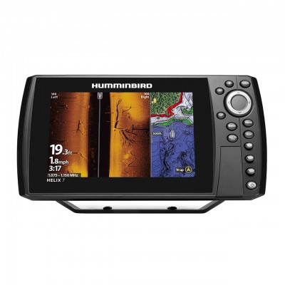 Humminbird HELIX 7 CHIRP MEGA SI GPS G4N - 7" Fish Finder with Networking & MEGA SI - 411650-1