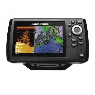 Humminbird HELIX 5 CHIRP DI GPS G3 - 5" Fish Finder with Down Imaging - 411670-1