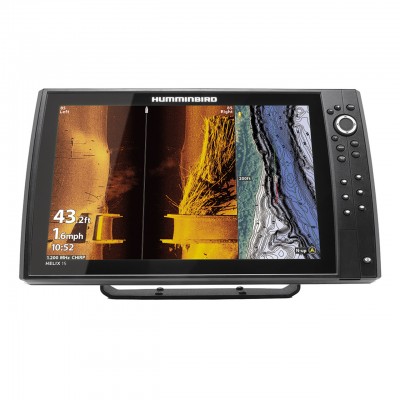 Humminbird HELIX 15 CHIRP MEGA SI+ GPS G4N - 15.4" Fish Finder with MEGA Side Imaging+ - 411320-1