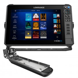 Lowrance HDS PRO 12 Fish Finder - 12-Inch SolarMAX HD IPS Display - Active Imaging HD Transducer - C-MAP DISCOVER OnBoard - 000-15987-001