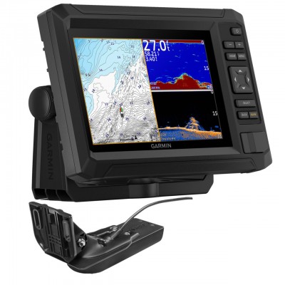 Garmin ECHOMAP UHD2 73cv 7" Chartplotter Fishfinder Combo - US Inland Maps & GT20-TM Transducer - 010-02594-51