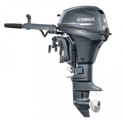 Yamaha - F8 Outboard - 8hp 4-Stroke Manual Start 20" Long Shaft - F8LMHB