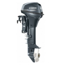 Yamaha - 9.9hp High Thrust Outboard - Remote Mechanical Electric Start 25" Shaft - T9.9XPB