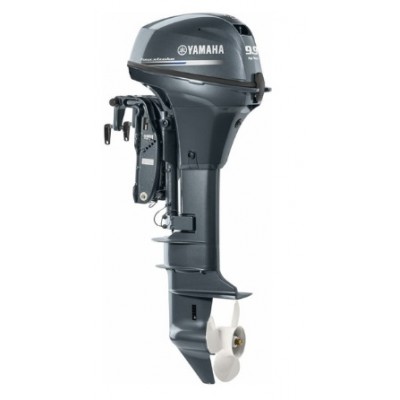 Yamaha - 9.9hp High Thrust Outboard - Remote Mechanical Electric Start 25" Shaft - T9.9XPB
