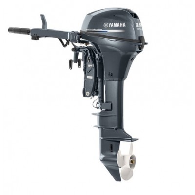 Yamaha - 9.9hp - High Thrust Outboard Motor - Tiller - Electric & Manual Start - 20" Shaft - T9.9LWHB