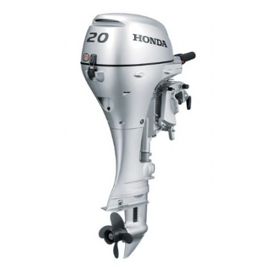 Honda BF20 20hp Portable Outboard Motor - Electric & Manual Start - 15" Short Shaft - Power Tilt - BF20D3SHT