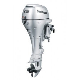 Honda BFP15 Power Thrust Outboard Motor - Electric & Manual Start - 25-inch Extra Long Shaft - BFP15D3XRT