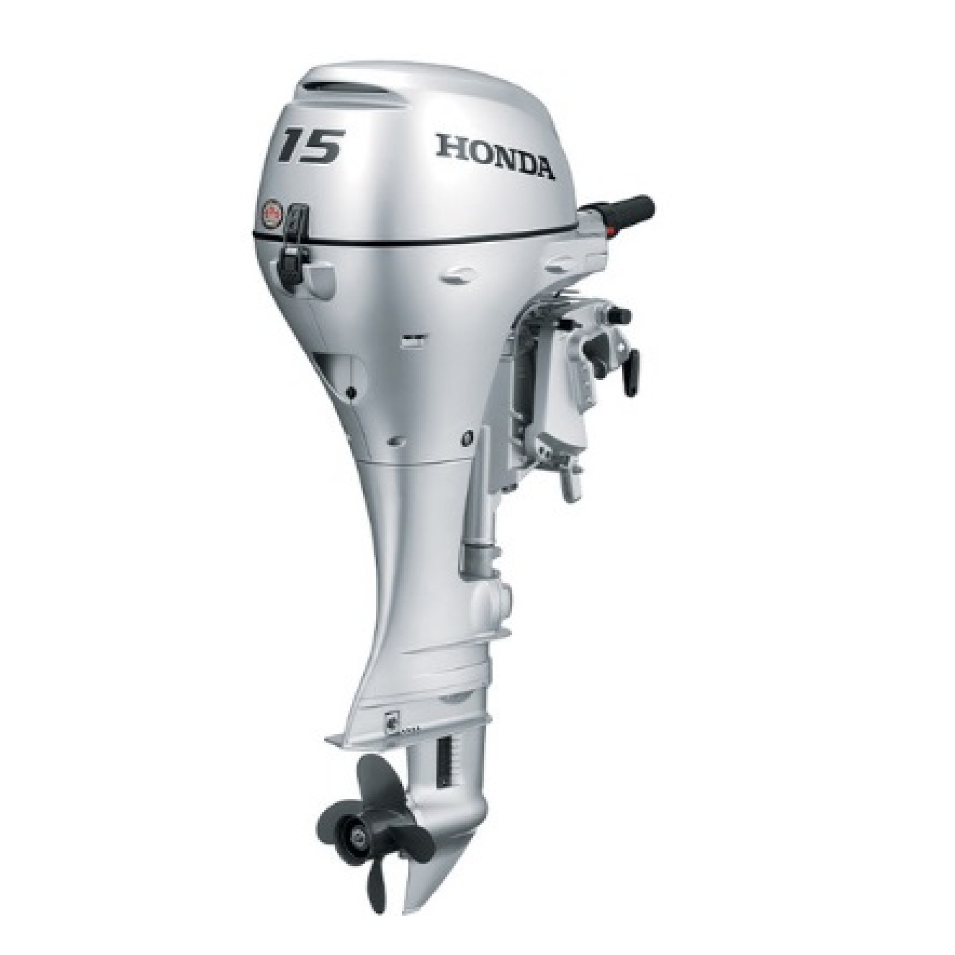 Honda 15 HP BF15D3SH Outboard Motor - 4-Stroke, Tiller, Short Shaft, Manual Start