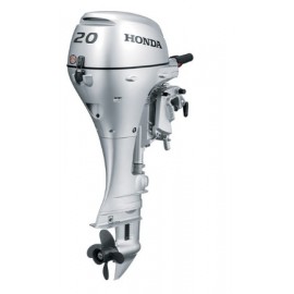 Honda BF20 20hp Portable Outboard Motor - Electric & Manual Start - 20" Long Shaft - Power Tilt - BF20D3LHT