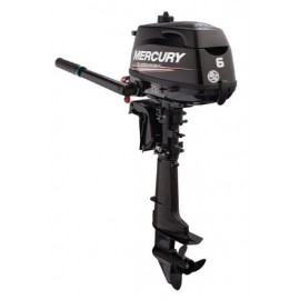 Mercury - 6hp Outboard - 4-Stroke Manual Start 20" Long Shaft - 6MLH