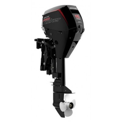 Mercury - 15hp EFI ProKicker Outboard - Electric/Manual Start 25" Shaft - 15EXLPT