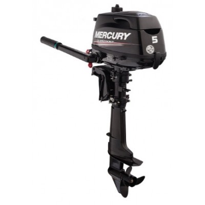 Mercury - 5hp Outboard - 4-Stroke Manual Start 25" Extra Long Shaft - 5MXLH