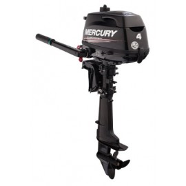 Mercury - 4hp Outboard - 4-Stroke Manual Start 20" Long Shaft - 4MLH
