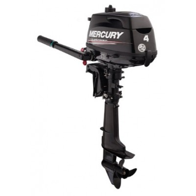 Mercury - 4hp Outboard - 4-Stroke Manual Start 20" Long Shaft - 4MLH