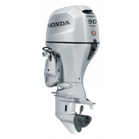 Honda BF90 90hp Outboard Motor - Electric Start - 25" Extra Long Shaft - Remote Control - BF90D5XRTA
