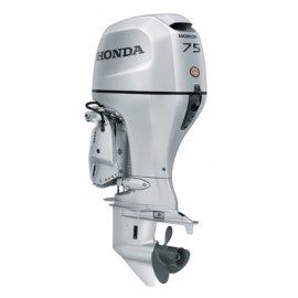 Honda BF75 75hp Outboard Motor - Electric Start - 20" Long Shaft - Remote Control - BF75D4LRTA