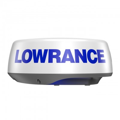 Lowrance HALO20+ Radar Dome - 20-Inch Dome with VelocityTrack Doppler Technology - 60 RPM High Speed Update - 000-14542-001