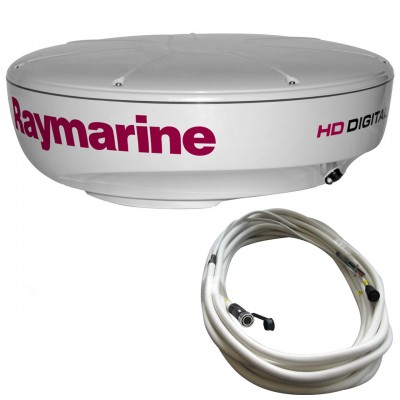 Raymarine RD424HD 4kW Digital Radar Dome w/10M Cable | T70169