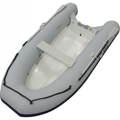 Defender 265 Fiberglass RIB 8'6" Rigid Hull Inflatable Boat - Grey 2025 Edition